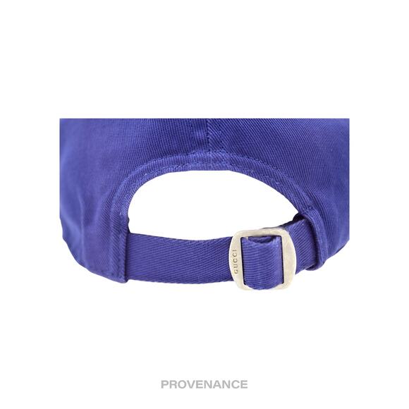 🔴 Gucci x NY Yankees Embroidered Hat Cap - Blue with Moth - Picture 12 of 13